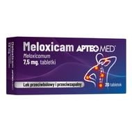 Meloxicam APTEO MED, 7,5 mg, 20 tabletek