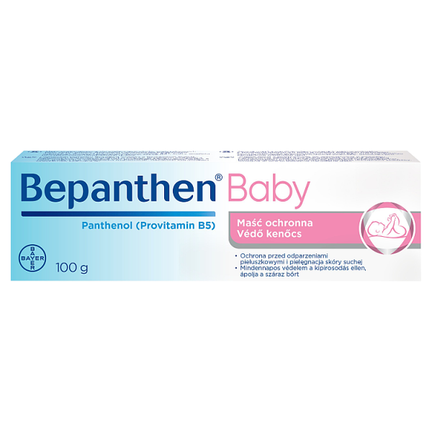 Bepanthen Baby, maść ochronna przeciw odparzeniom pieluszkowym, 100 g - KOSMETYK