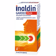 Inaldin Gardło Max 3 mg/ml, aerozol do stosowania w jamie ustnej, 30 ml