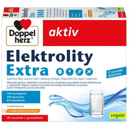 Doppelherz Aktiv Elektrolity Extra, 20 saszetek - zdjęcie produktu