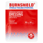 Burnshield, Hydrożelowy opatrunek na oparzenia, 10 cm x 10 cm, 1 sztuka