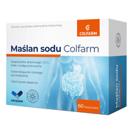Maślan sodu Colfarm, 60 kapsułek