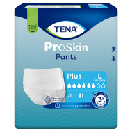 Majtki chłonne TENA Pants ProSkin Plus, L, 10 sztuk