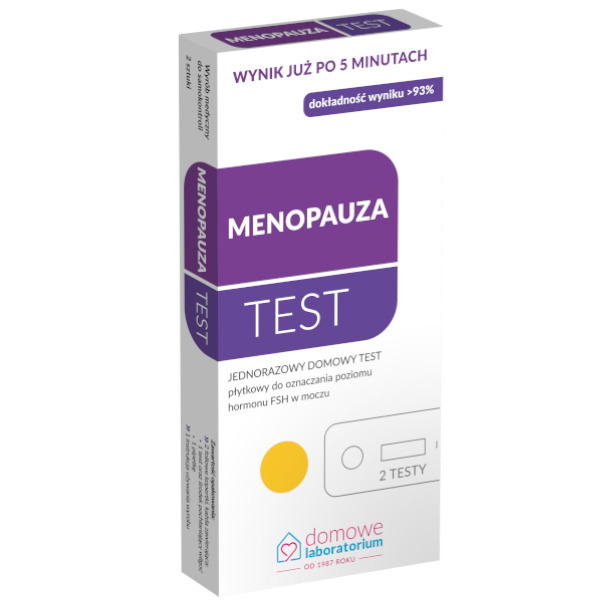 Menopauza, test płytkowy, 2 sztuki