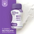 Nutridrink Protein, smak neutralny, 4 x 125 ml - ŻYWNOŚĆ SPECJALNEGO PRZEZNACZENIA MEDYCZNEGO