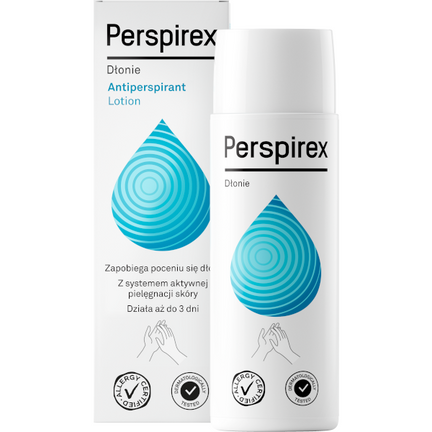 Perspirex Dłonie, antyperspirant lotion, 100 ml - KOSMETYK
