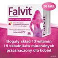 Falvit, witaminy i minerały dla kobiet, 30 tabletek - SUPLEMENT DIETY