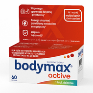 Bodymax Active na energię, minerały i witaminy dla aktywnych, 60 tabletek
