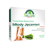 Młody Jęczmień Premium, 30 kapsułek