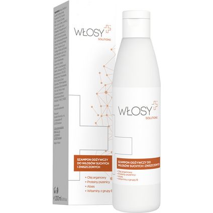 SYNOPTIS PLUS DLA SKÓRY Włosy+ Solutions, Szampon do włosów suchych i zniszczonych, 200 ml — Inhaltsstoffe i ocena