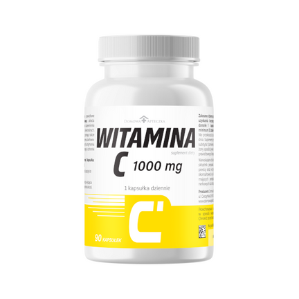 Witamina C 1000 mg, kapsułki, 90 sztuk - zdjęcie produktu