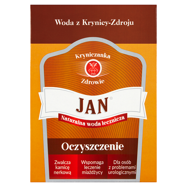 Woda lecznicza Jan, 3 l