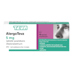 AlergoTeva 5 mg, 10 tabletek powlekanych