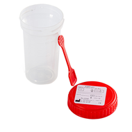 Pojemnik na kał /mocz zakecany, niejałowy, 60 ml