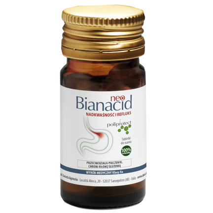 Neobianacid, Nadkwaśność i refluks, 14 tabletek do ssania - zdjęcie produktu