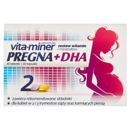 Vita-miner PREGNA + DHA, 30 tabletek + 30 kapsułek