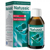 Natussic syrop na kaszel 3+, smak waniliowy, 200 ml
