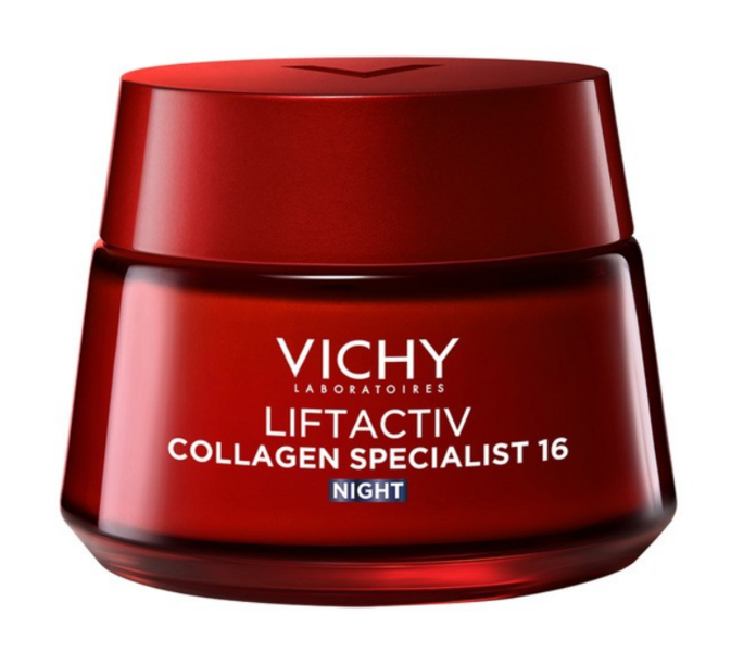 Vichy Liftactiv Collagen Specialist Noc, przeciwzmarszczkowy krem na noc