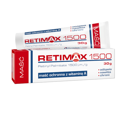 Retimax 1500, maść ochronna z witaminą A, 30 g - zdjęcie produktu