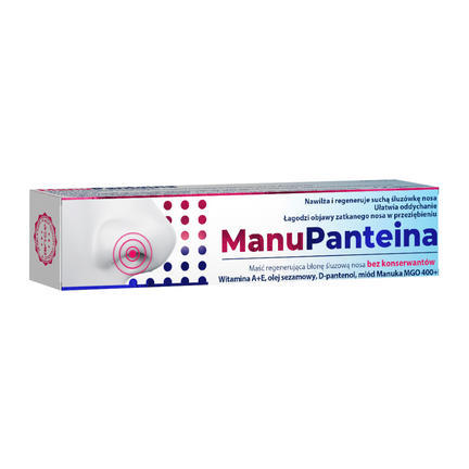 Manupanteina, maść do nosa, 10 g - zdjęcie produktu