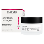 Floslek, krem naprawczy do twarzy, VITAL z witaminami B12 i B9, 50 ml