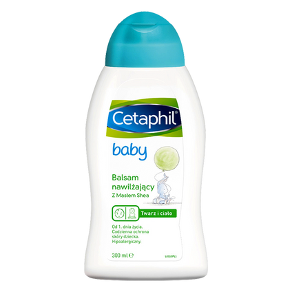 GALDERMA Cetaphil Baby, Lotion feuchtigkeitsspendend, 300 ml — Inhaltsstoffe i ocena