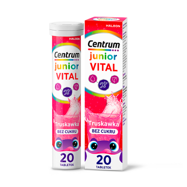 Centrum Vital Junior, 20 tabletek musujących