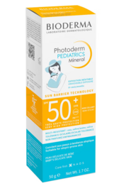 Bioderma Photoderm Pediatrics Mineral SPF 50+, fluid mineralny dla dzieci, 50 g