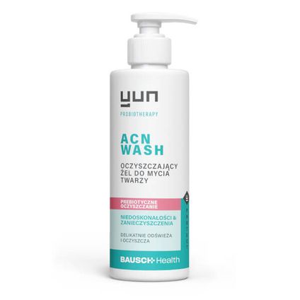 BAUSCH HEALTH Yun Acn Wash, żel prebiotyczny do mycia twarzy, 150 ml