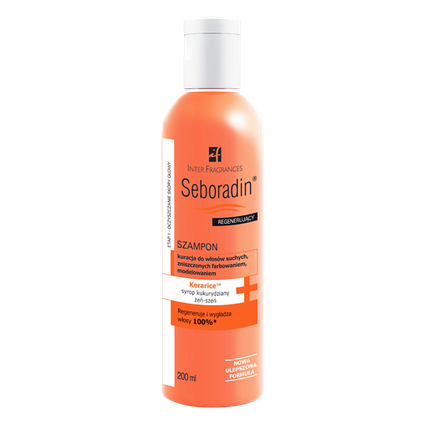 INTER-FRAGRANCES Seboradin, szampon regenerujący, 200 ml — Składniki i ocena