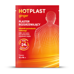 Hot Plast Ginger, plaster rozgrzewający, 1 sztuka
