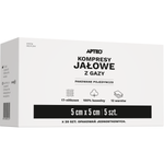 Apteo kompresy jałowe z gazy, 5 cm x 5 cm, 5 sztuk x 20 opakowań