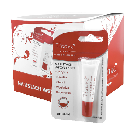 HERBA STUDIO Tisane Classic, balsam do ust, tubka 4,7 g, 7+1 gratis — Składniki i ocena