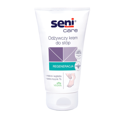 Seni Care, odżywczy krem do stóp, z mocznikiem, 100 ml - zdjęcie produktu