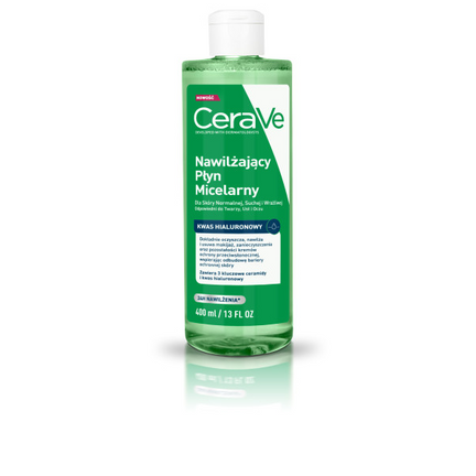 CeraVe, nawilżający płyn micelarny, 400 ml - zdjęcie produktu