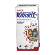 Vibovit Junior, witaminy + żelazo, 30 tabletek