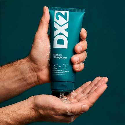 DX2 Szampon przeciw przetłuszczaniu i wypadaniu włosów, 150 ml - KOSMETYK