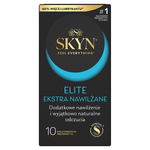 Prezerwatywa Unimil Skyn Elite Extra Lubricated, nielateksowe, 10 sztuk