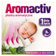 Aromactiv+, plastry aromatyczne, 5 sztuk