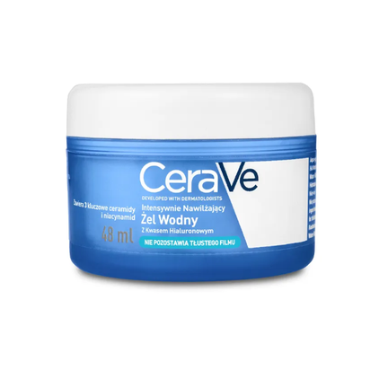 CeraVe, żel wodny z kwasem hialuronowym, 48 ml - zdjęcie produktu