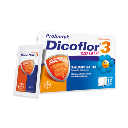 Dicoflor 3, 12 saszetek - zdjęcie produktu