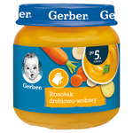Gerber rosołek drobiowo-wołowy, 125 g