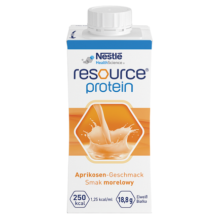 Resource Protein, smak morelowy, 4 x 200 ml - 8445291870598