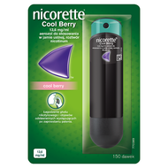 Nicorette Cool Berry, 13,6 mg/ml, aerozol 150 dawek