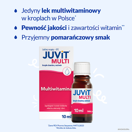 Juvit Multi krople, 10 ml - KROPLE