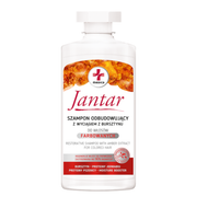 Jantar Medica, szampon odbudowujący do włosów farbowanych, 330 ml