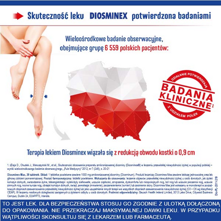 Diosminex Max 1000 mg, 30 tabletek powlekanych - BAUSCH HEALTH