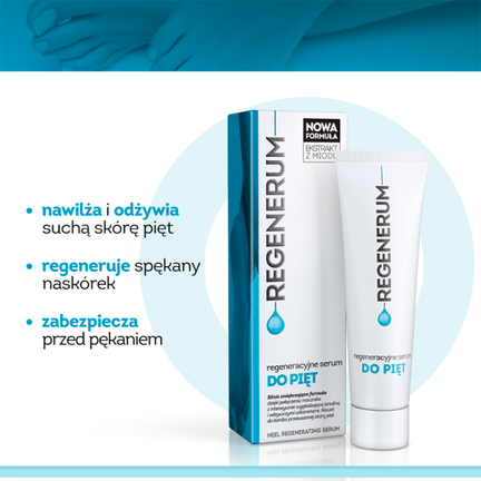 Regenerum regeneracyjne serum do pięt, 30 g - SERUM