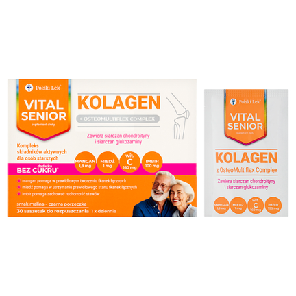 Vital Senior Kolagen, 30 saszetek - 5904157905797