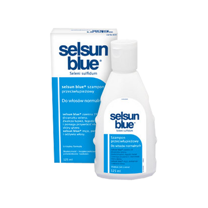 ABBOTT Selsun blue, szampon przeciwłupieżowy do włosów normalnych, 125 ml